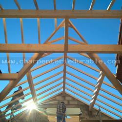 Extension charpente traditionnelle